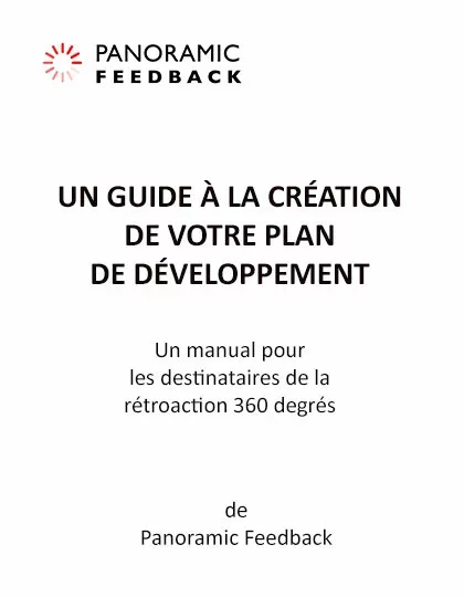 360-Degree Feedback Workbook for Subjects - French